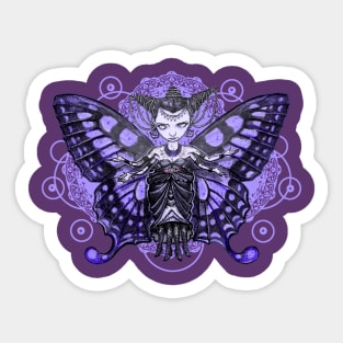 Madam Butterfly Sticker